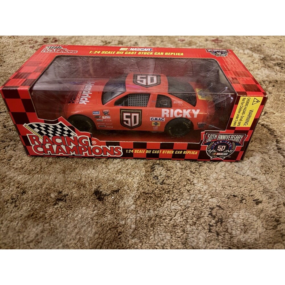 Racing Champions 1:24 NASCAR 50th Anniversary 1998 #50 Ricky Rudd NIB